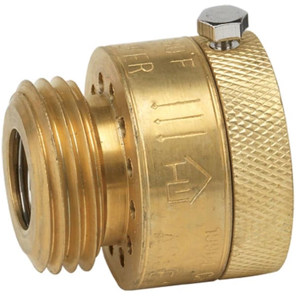 Gourmetgalley VACBFPZ4B 0.75 in. Brass Male Hose Thread Vacuum Breaker GO564613 - main